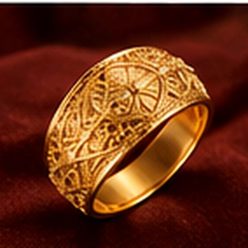 Plain Gold Ornaments product reference 3